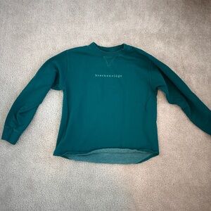 Dark Green Breckenridge Sweatshirt Outfitter Trading Co. Size S